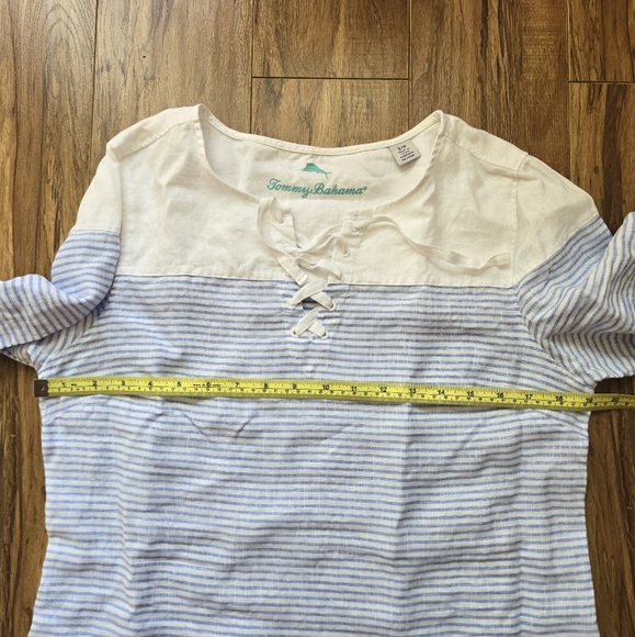 Tommy Bahama linen top Small - Picture 4 of 5